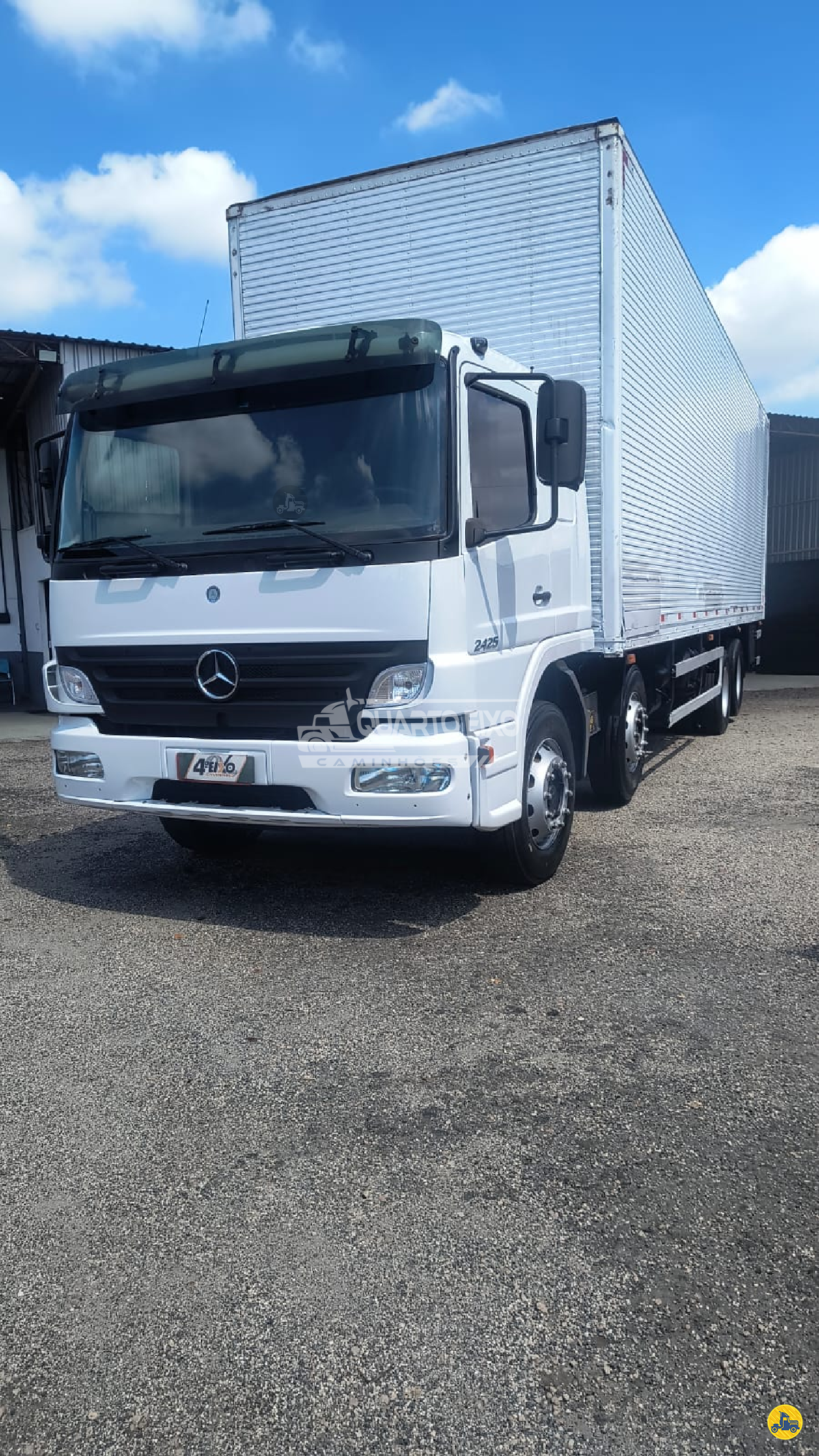 CAMINHAO MERCEDES-BENZ MB 2425 Baú Furgão BiTruck 8x2 Quarto Eixo Caminhões CAMPINAS SÃO PAULO SP